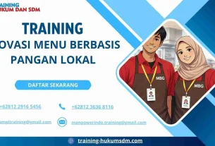 training olahan bahan lokal sehat Jakarta