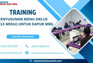 training cycle menu dapur gizi