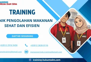 training teknik memasak efisien JAKARTA
