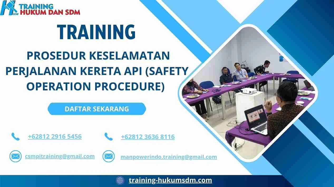 training SOP perjalanan kereta Jakarta