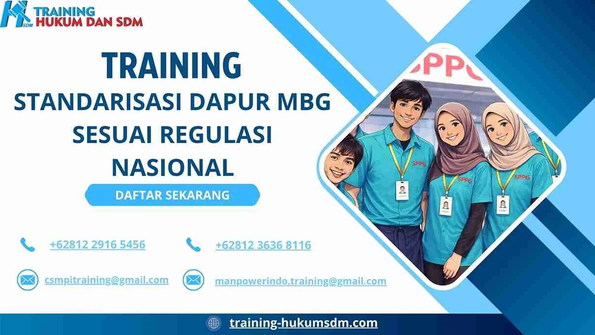 training higiene sanitasi dapur Jakarta