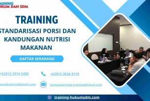 training kandungan nutrisi makanan
