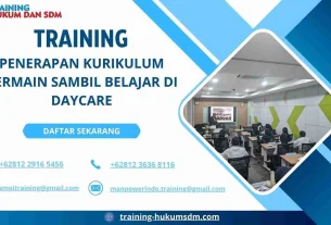 training Metode Pembelajaran Edukatif Anak Usia Dini Jakarta