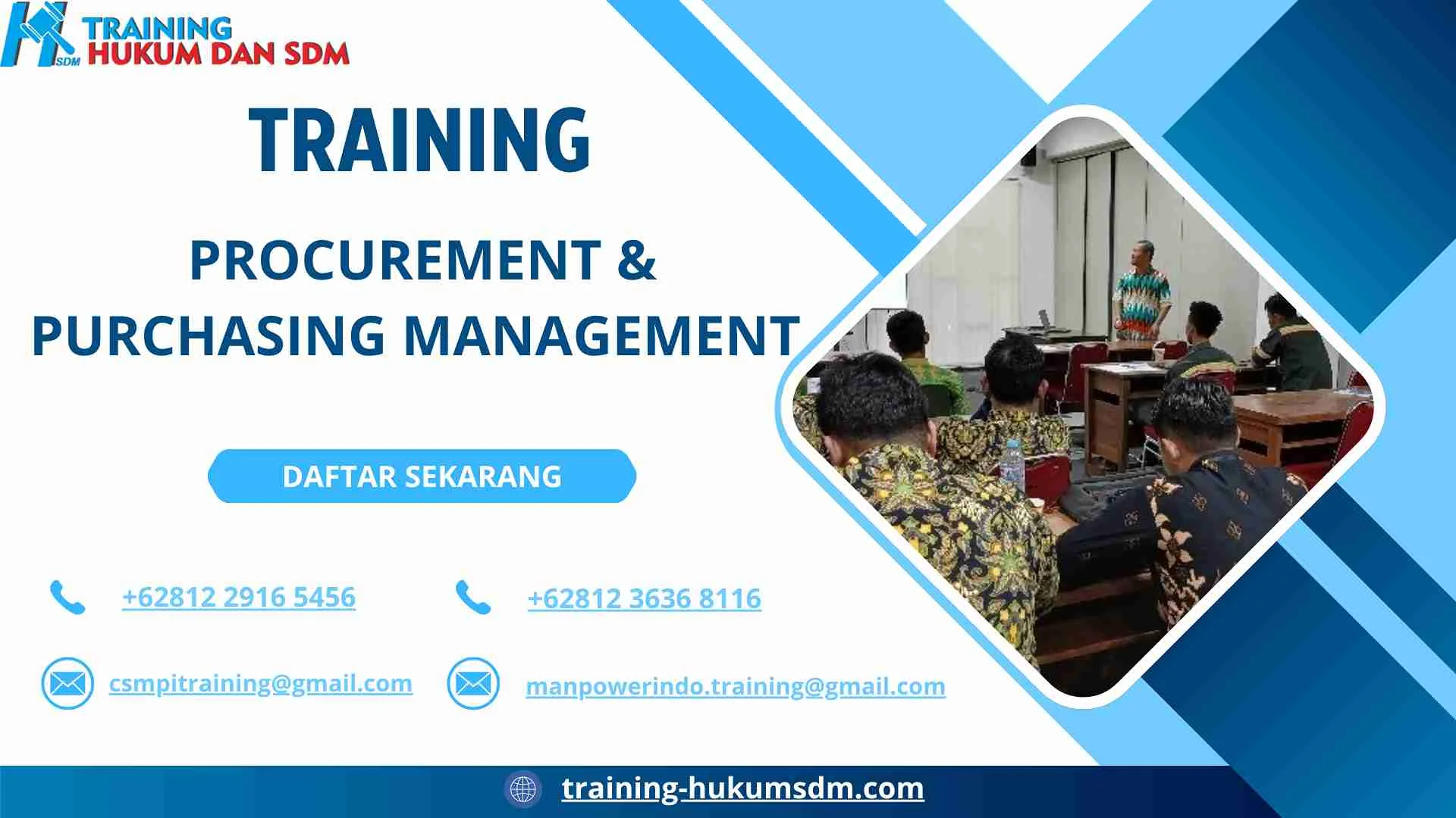 training proses pembelian Jakarta
