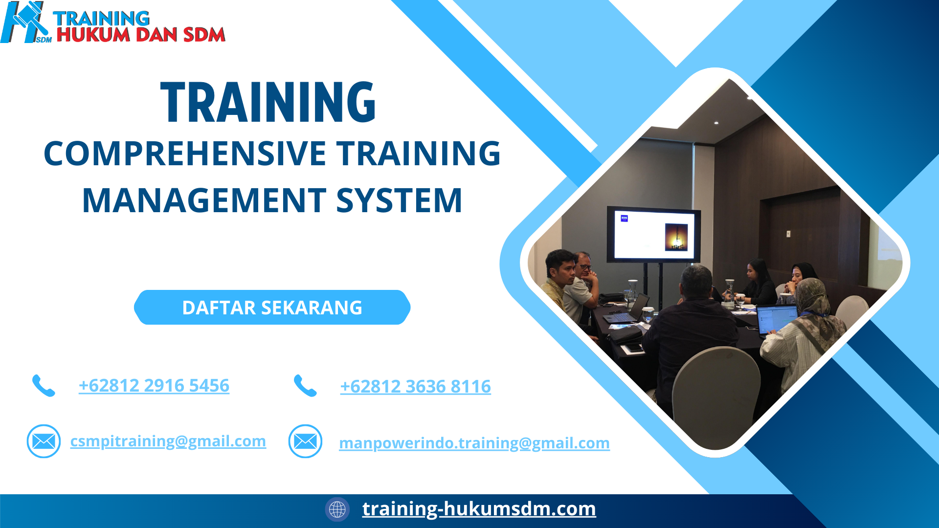 TRAINING COMPREHENSIVE TRAINING MANAGEMENT SYSTEM