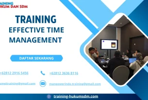 TRAINING EFFECTIVE TIME MANAGEMENT