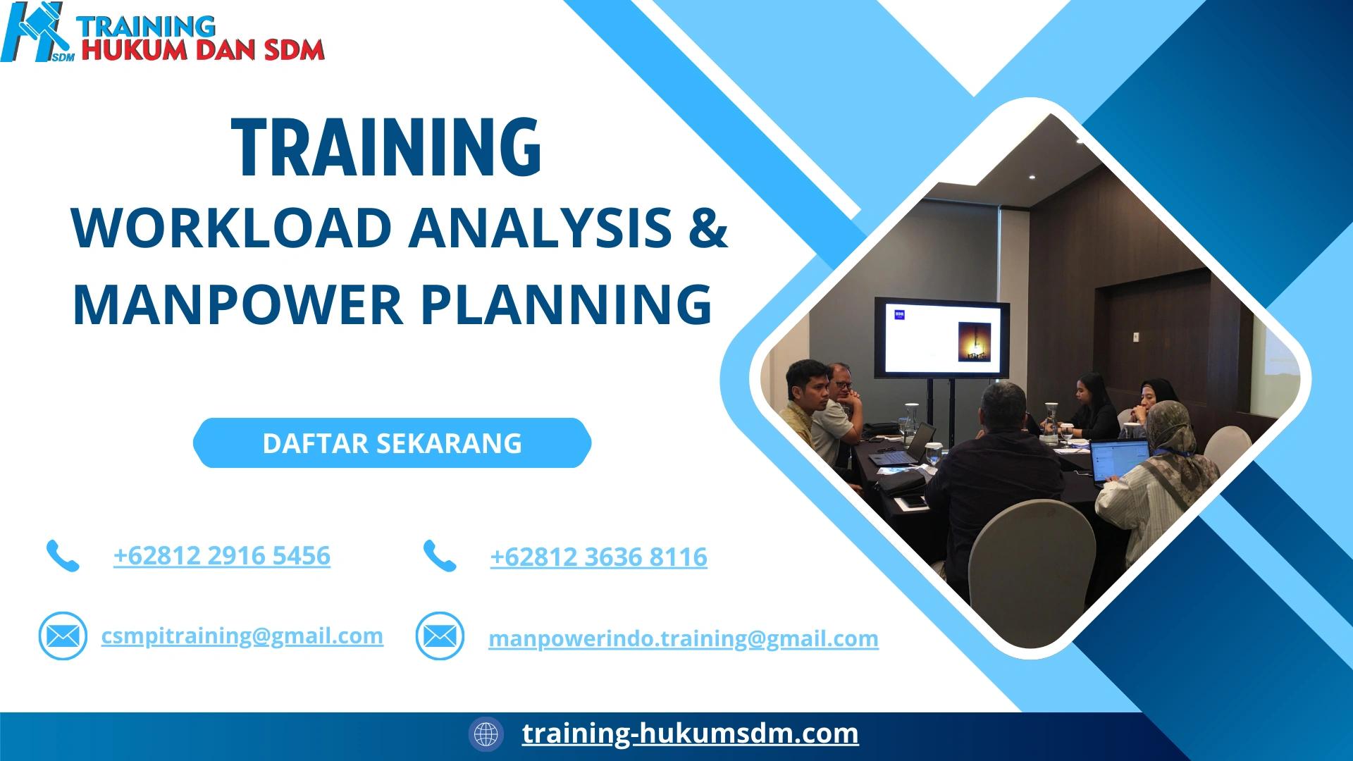TRAINING WORKLOAD ANALYSIS & MANPOWER PLANNING